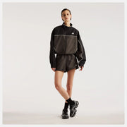 NEW BALANCE Trackside woven jacket black cement