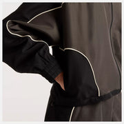 NEW BALANCE Trackside woven jacket black cement