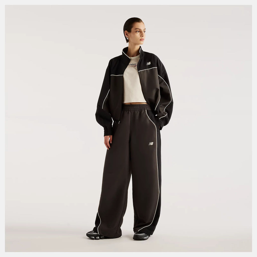NEW BALANCE Trackside woven pant black cement