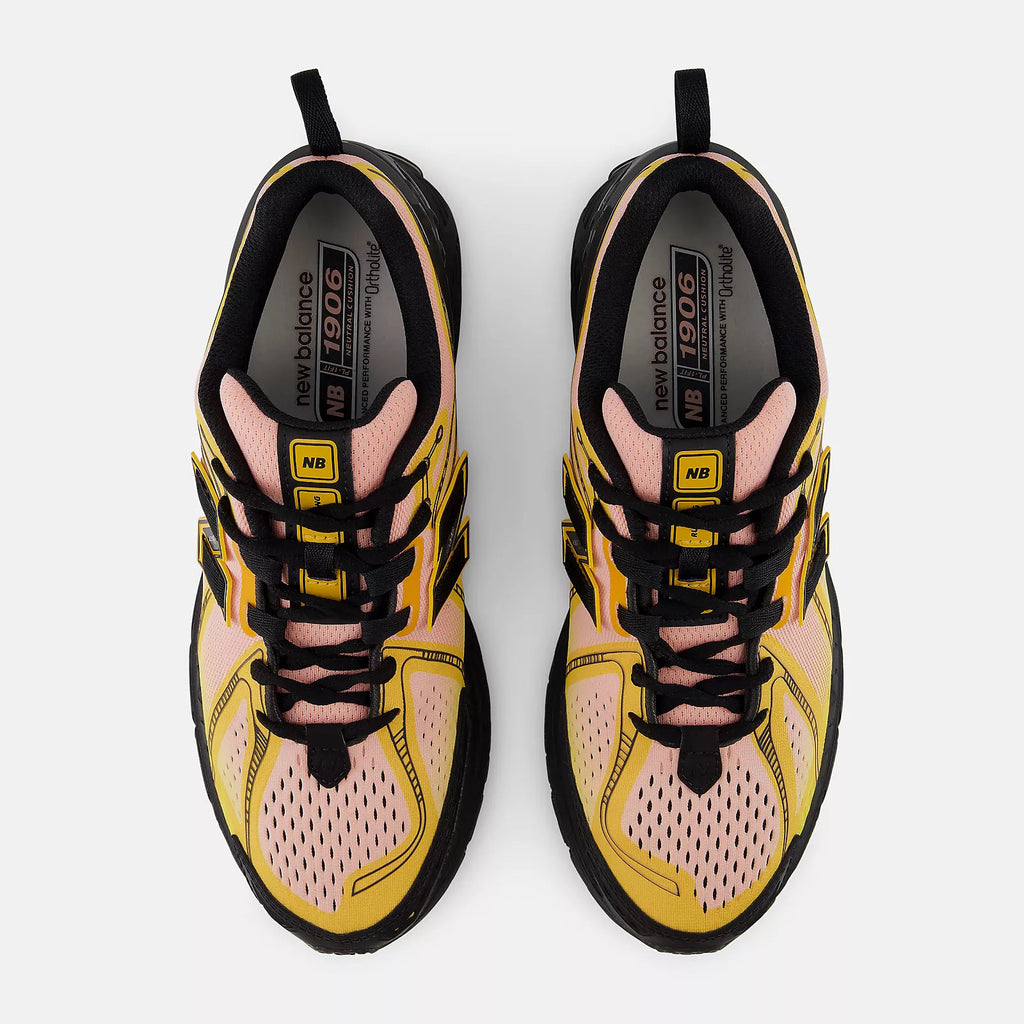 NEW BALANCE U1906596 sneakers amber haze black