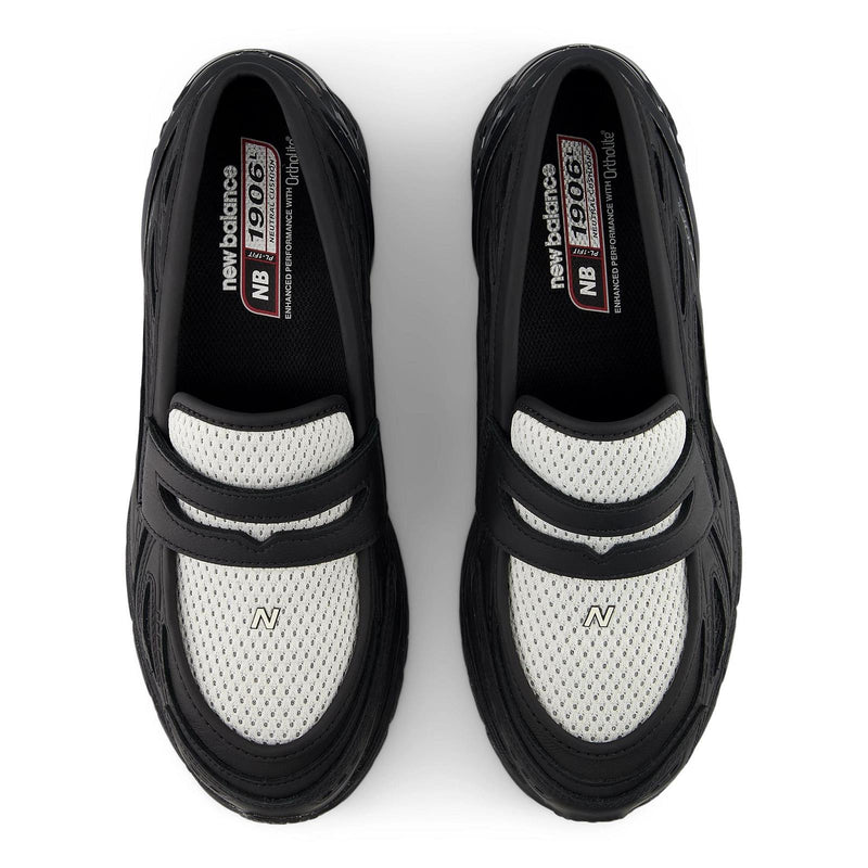 NEW BALANCE U19068G9 loafers black angora