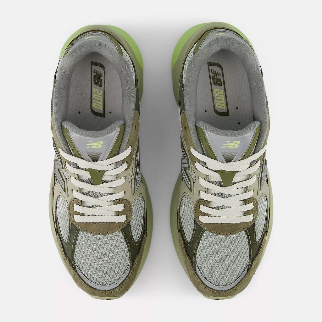 NEW BALANCE U20101AH sneakers covert green dry lime