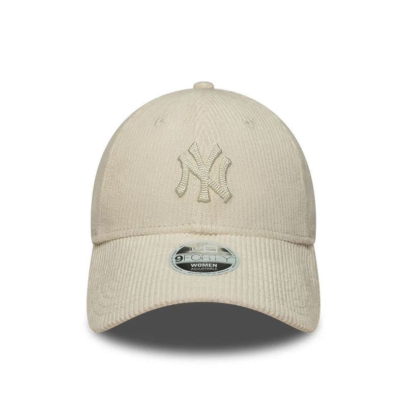 NEW ERA NY Yankees womens MLB cord cream 9Forty adjustable cap