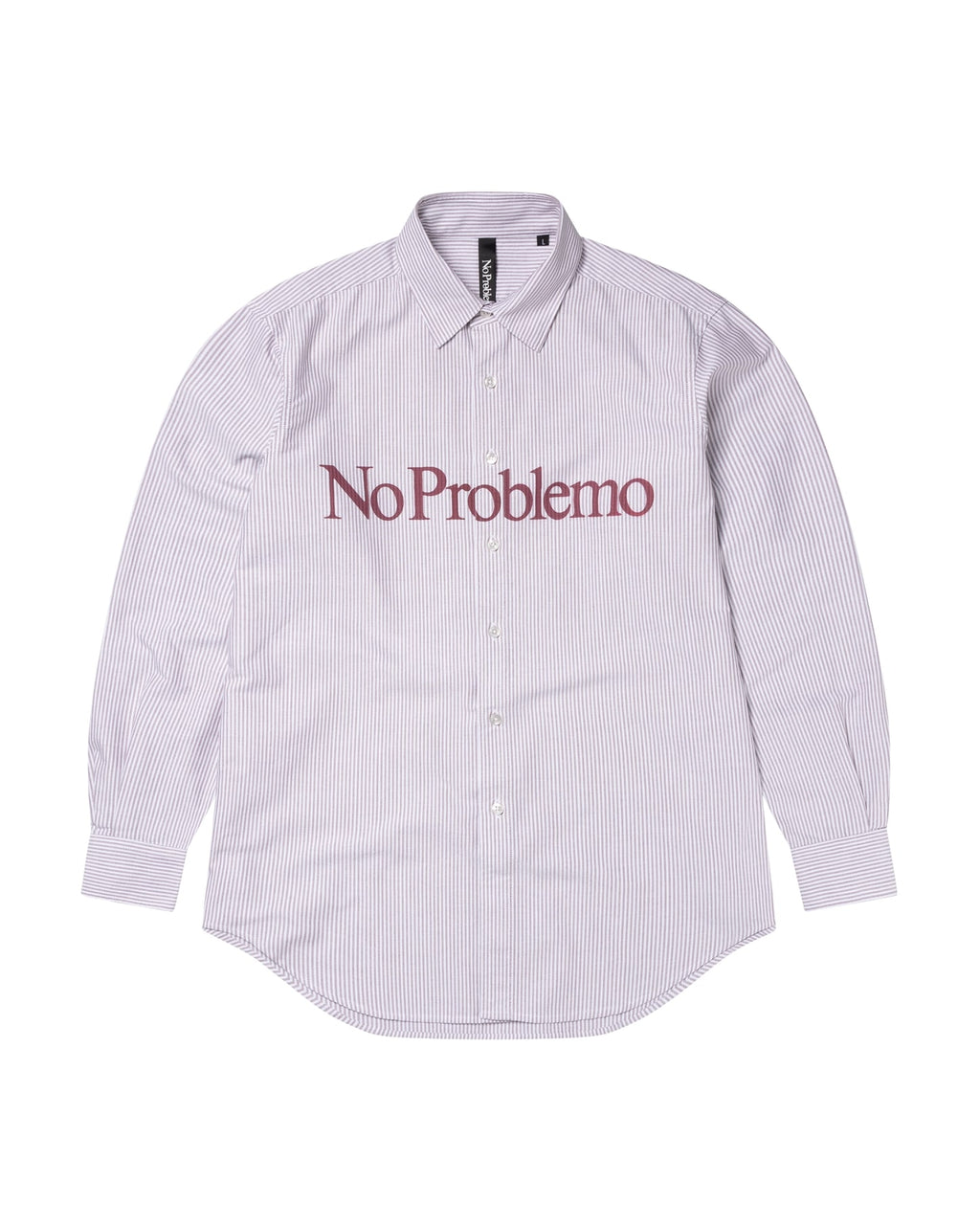 NO PROBLEMO LS STRIPE OXFORD SHIRT