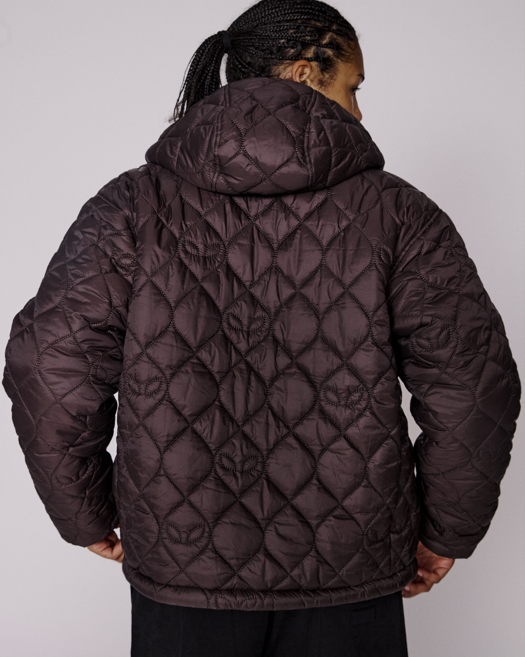 REVERSIBLE ALIEN-O PUFFER JACKET