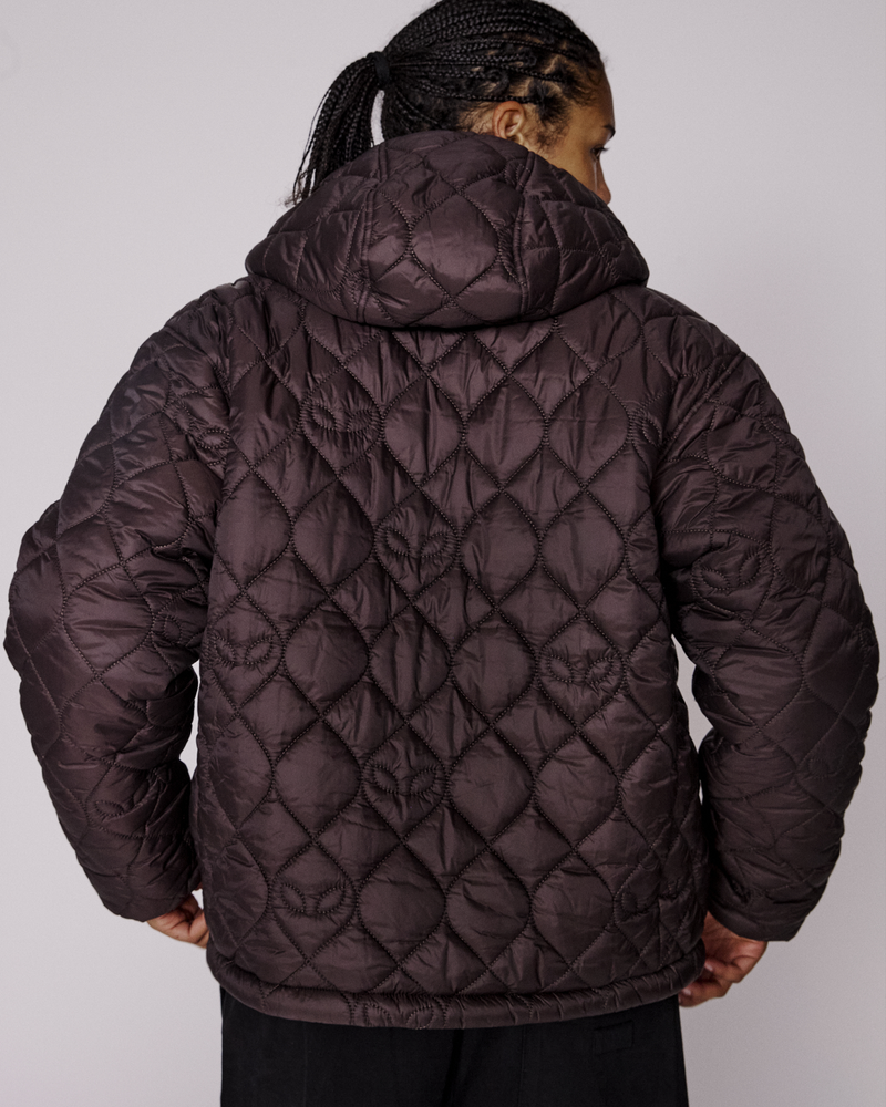 REVERSIBLE ALIEN-O PUFFER JACKET