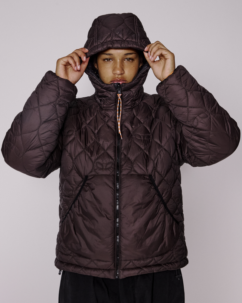 REVERSIBLE ALIEN-O PUFFER JACKET