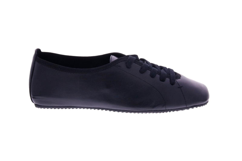 OA Non-fashion Ele lace up shoes black leather