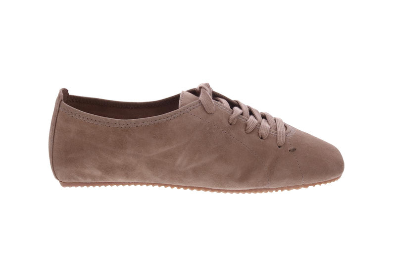 OA Non-fashion Ele lace up shoes taupe suede
