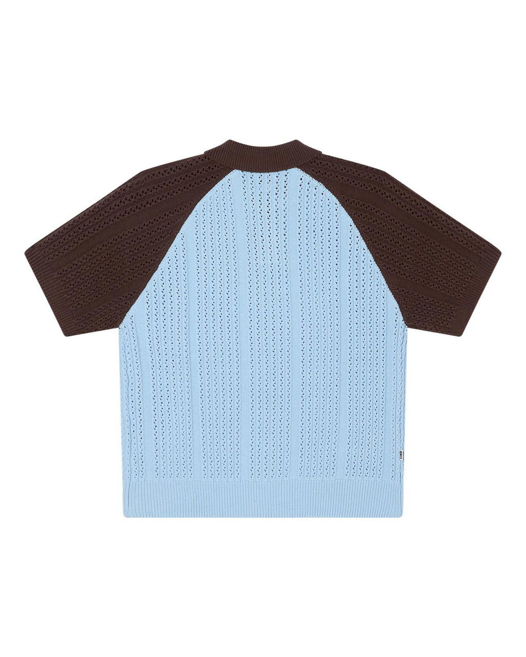 OBEY Abel polo sweater skyway multi