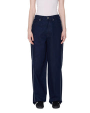 OBEY Alloy piping denim pant rinse blue