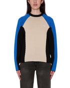 OBEY Angie crew sweater cream multi