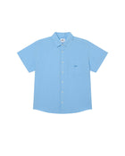 OBEY Barry woven shirt sky blue
