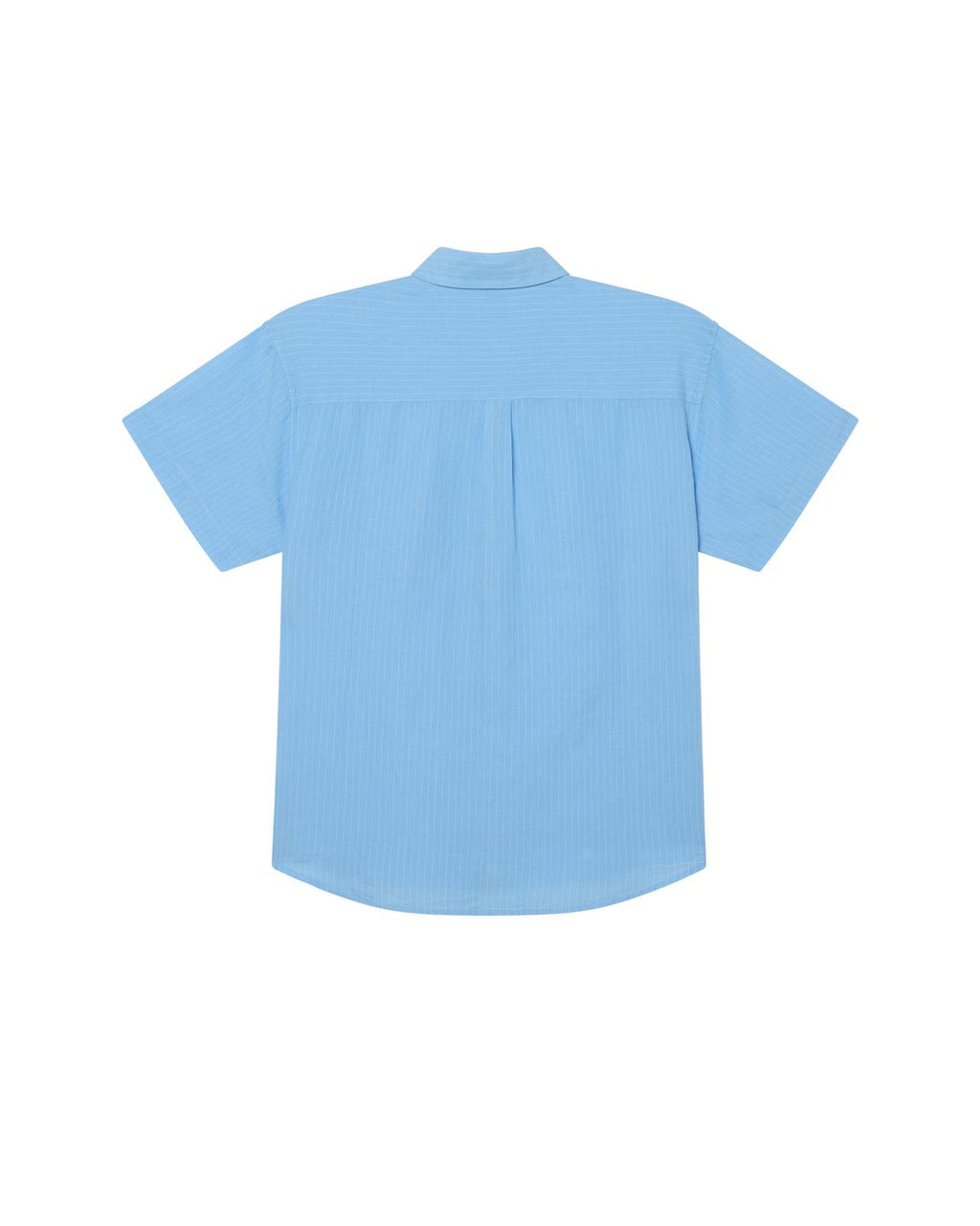 OBEY Barry woven shirt sky blue