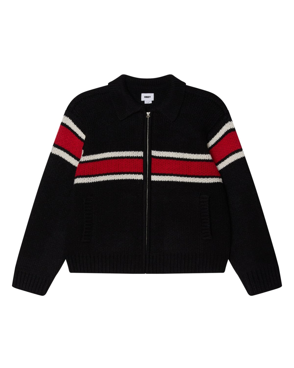 BERNARD ZIP UP SWEATER