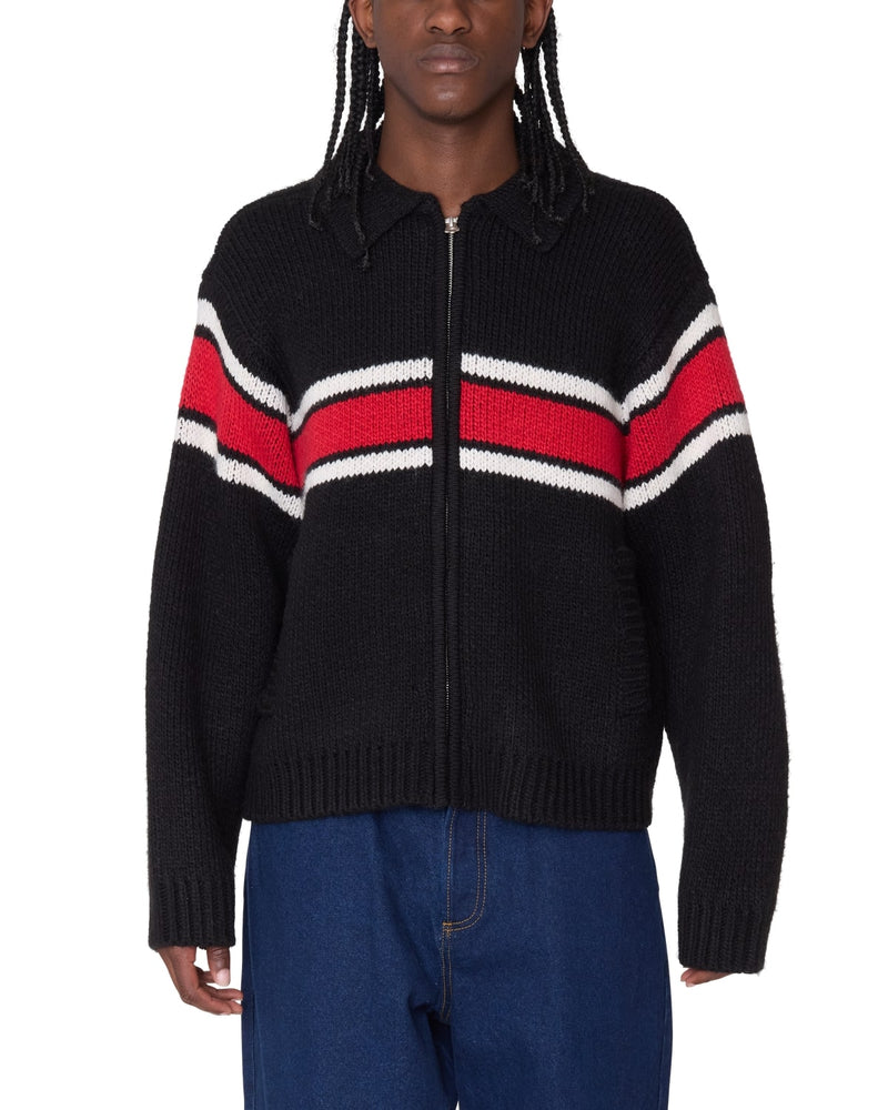 BERNARD ZIP UP SWEATER