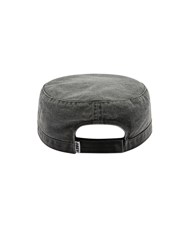 OBEY Boxcar pillbox hat pigment black