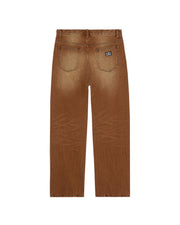 OBEY Boxcar straight leg denim archive brown