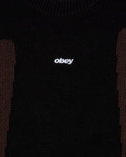 OBEY Brann sweater digital black multi