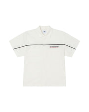 OBEY Camber woven shirt white