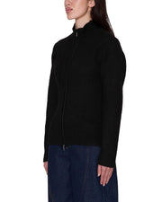 OBEY Ciel 2way zip cardigan black