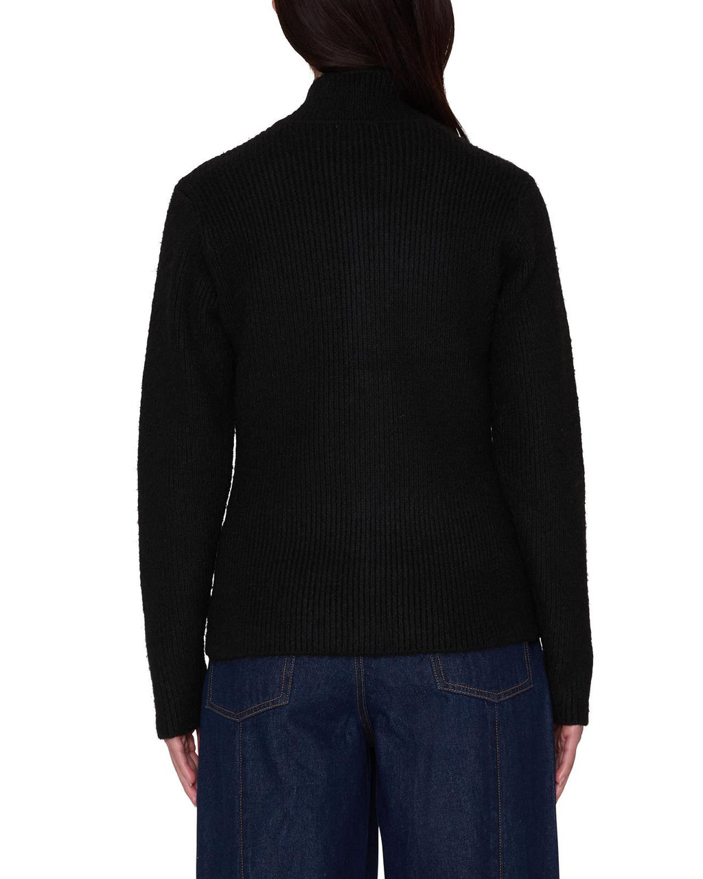 OBEY Ciel 2way zip cardigan black