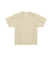OBEY Contrast stitch tee silver birch