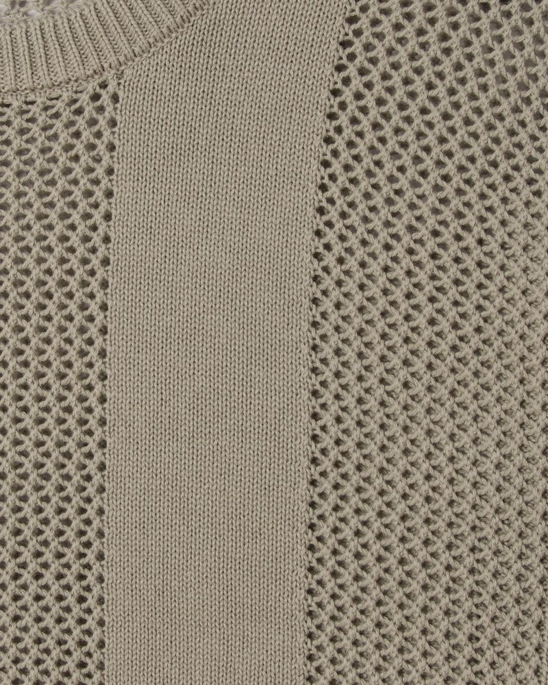 OBEY Crochet sweater london fog