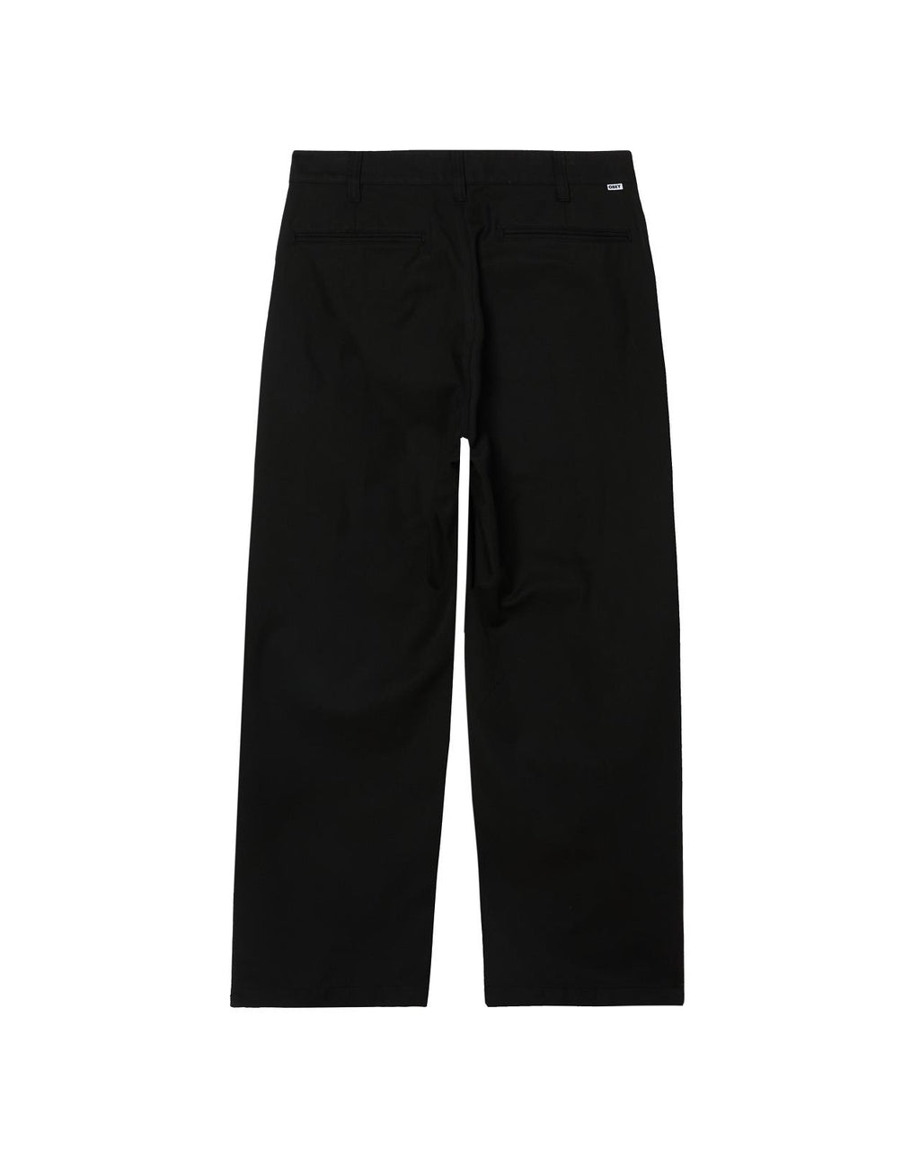 OBEY Dean pleated pant black