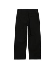 OBEY Dean pleated pant black