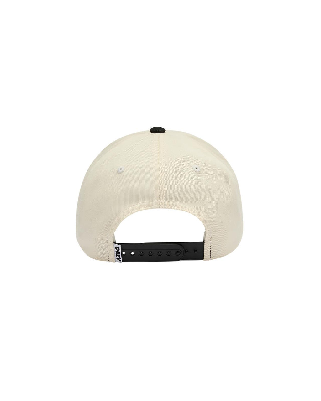 OBEY Delta 5 panel snapback black multi