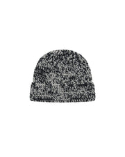 OBEY Desmond crochet beanie black multi
