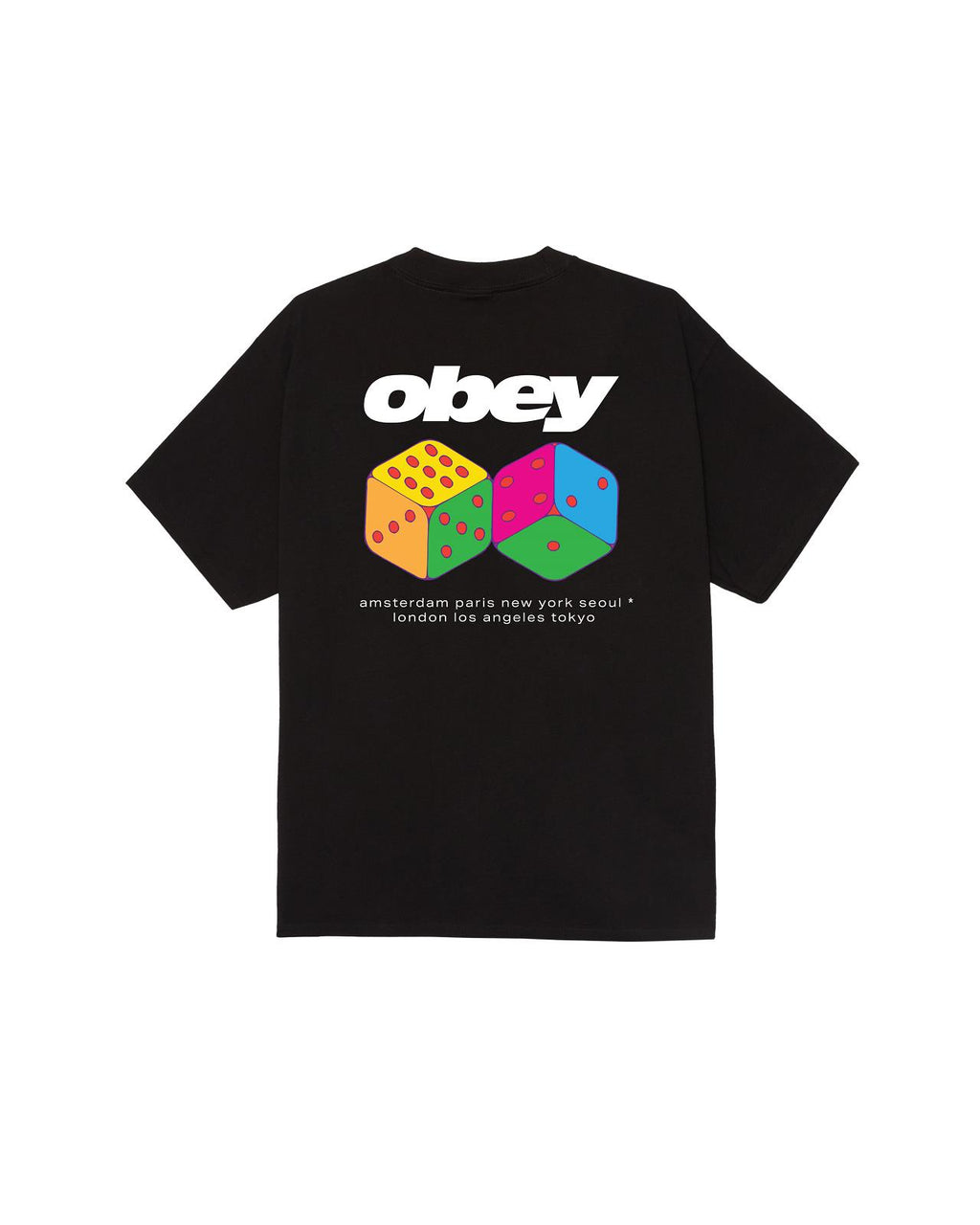 OBEY Dice t-shirt black
