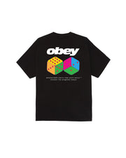 OBEY Dice t-shirt black