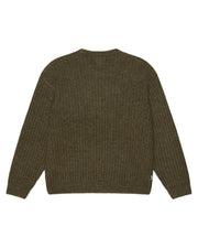 OBEY Drex sweater heather green