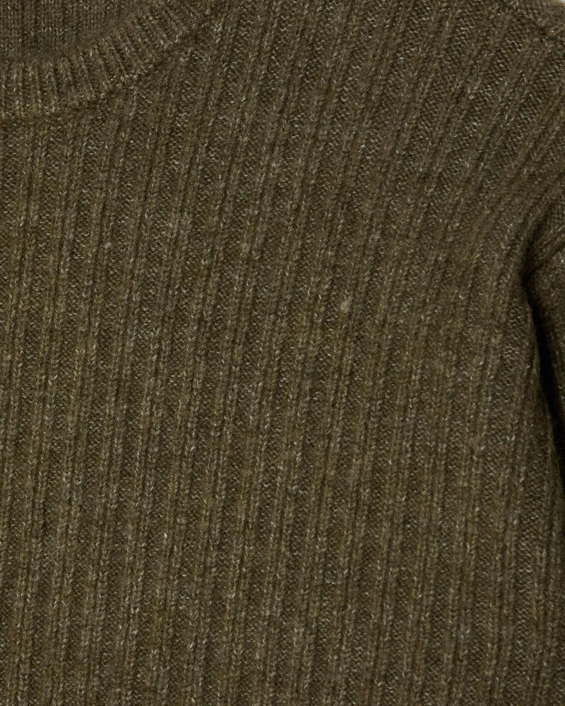 OBEY Drex sweater heather green
