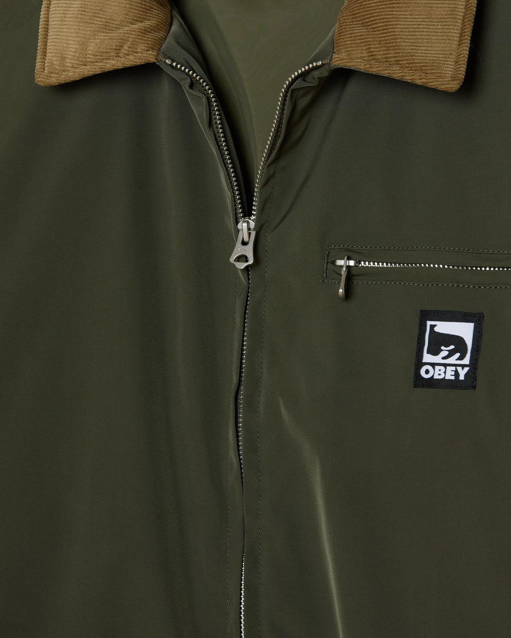 OBEY Elysian jacket grape leaf