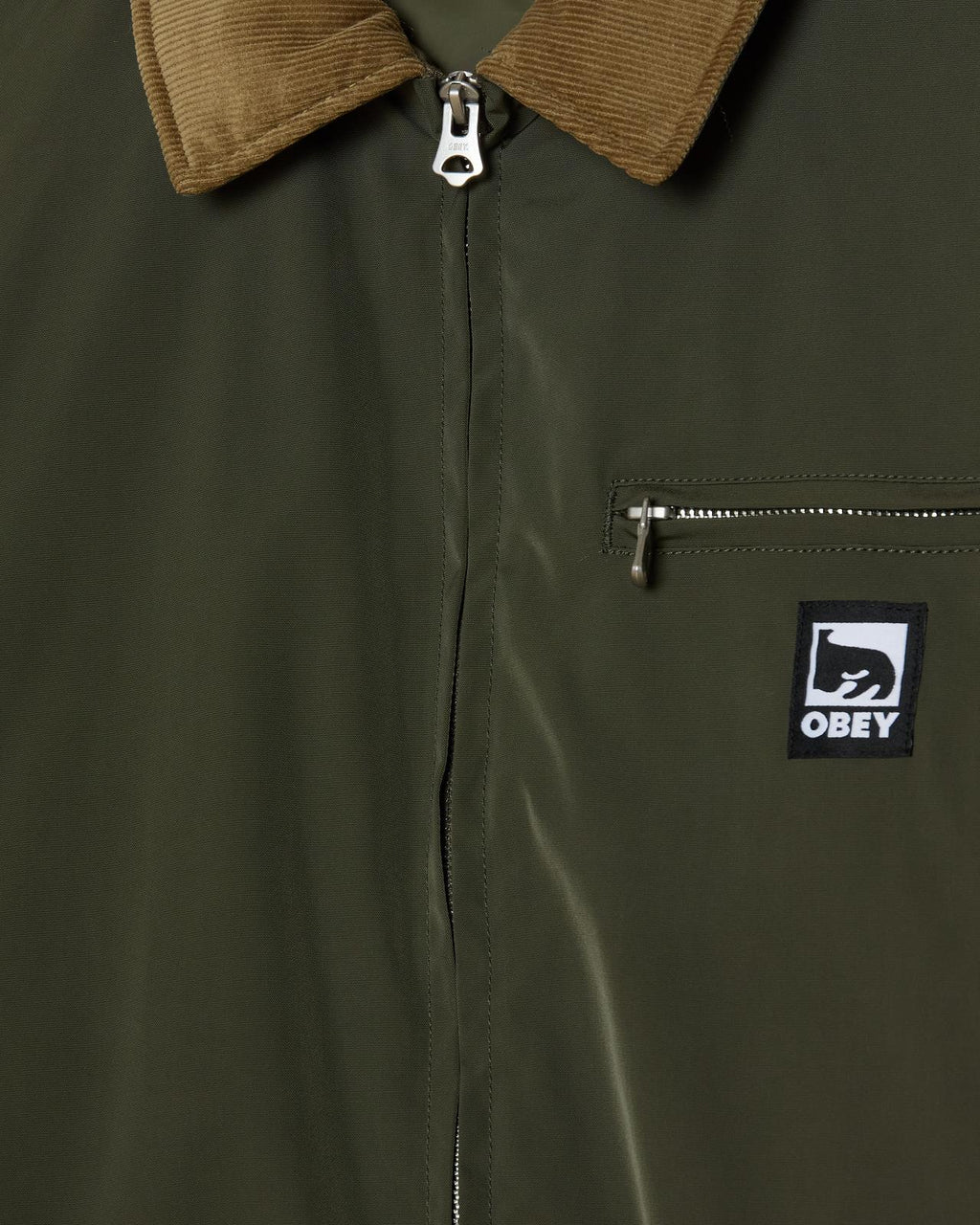 OBEY Elysian jacket grape leaf