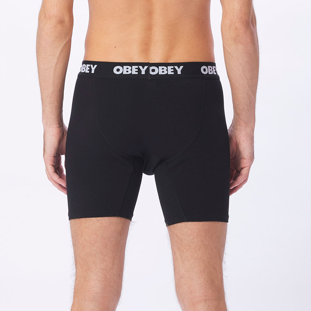 OBEY Established works 2 pack boxers black