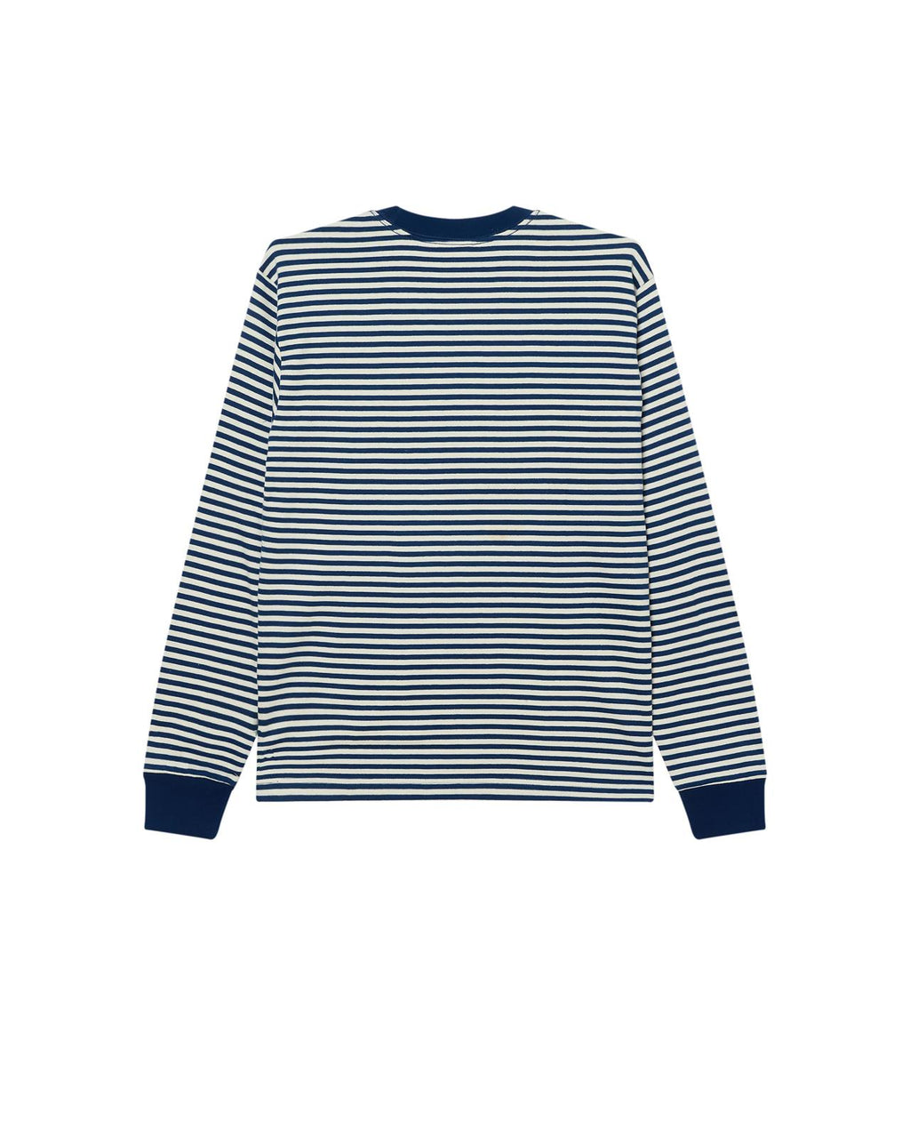OBEY Established works eyes stripe longsleeve t-shirt navy peony multi