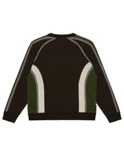 OBEY Estadio sweater brown multi