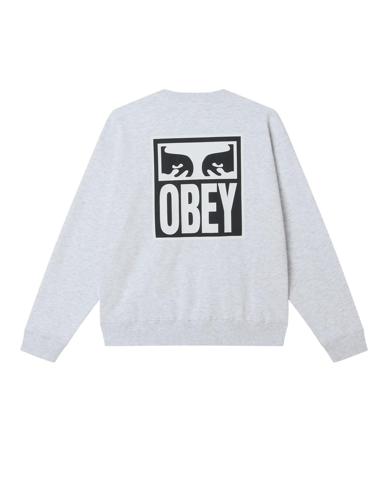 OBEY Eyes icon 2 crewneck sweater heather grey