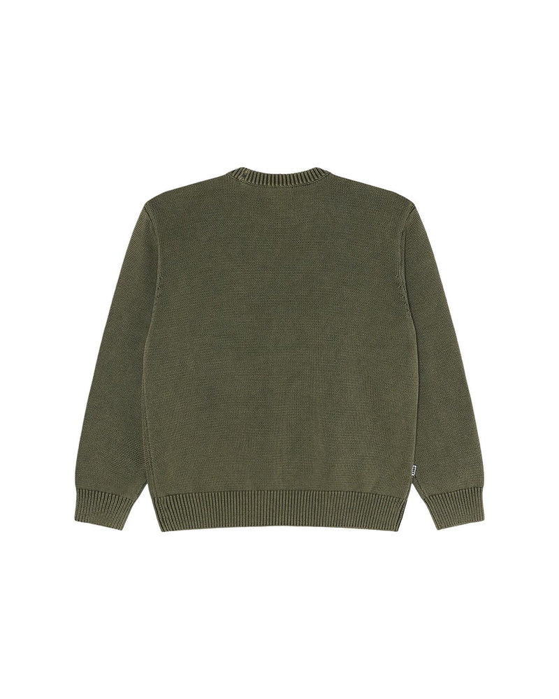 OBEY Fade wash speed logo sweater chimera faded wash