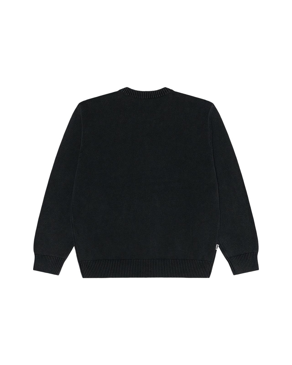 OBEY Fade wash speed logo sweater digital black