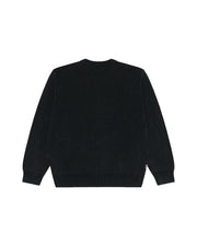 OBEY Fade wash speed logo sweater digital black