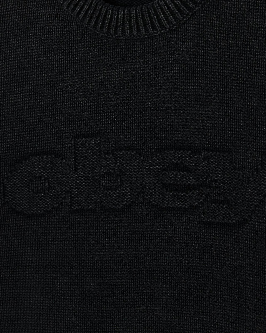 OBEY Fade wash speed logo sweater digital black