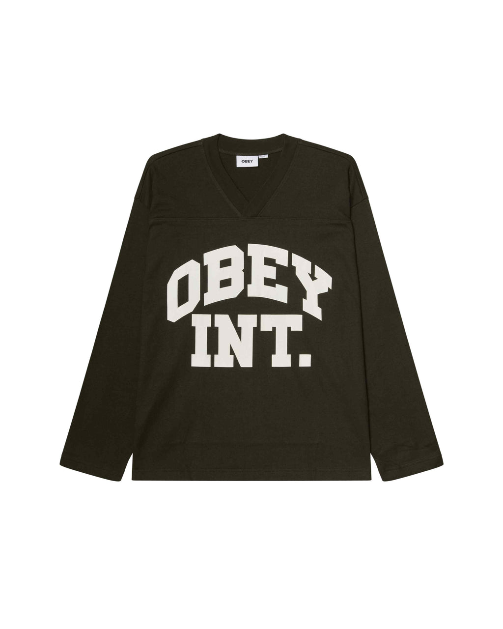 OBEY FOOTBALL JERSEY LS