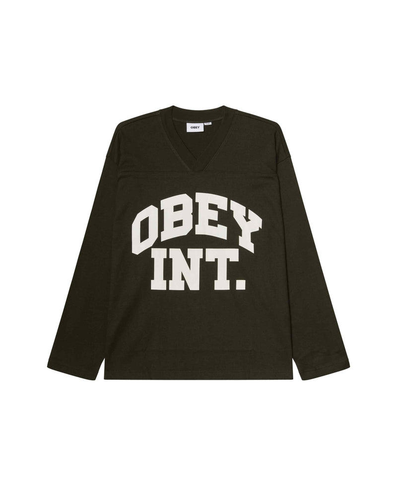 OBEY FOOTBALL JERSEY LS