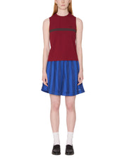 OBEY Freya stripe tank red