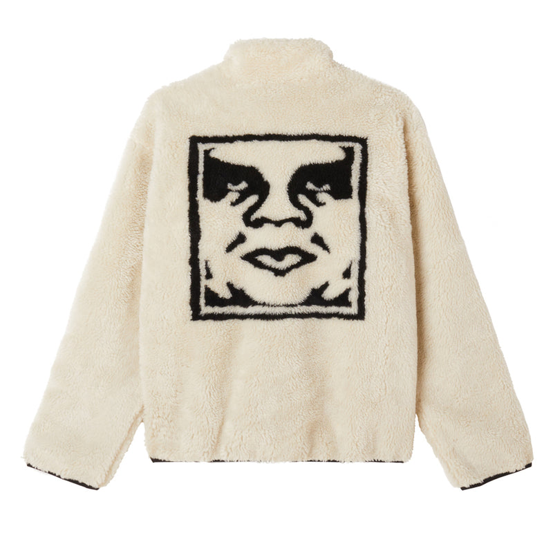 ICON FACE SHERPA JACKET